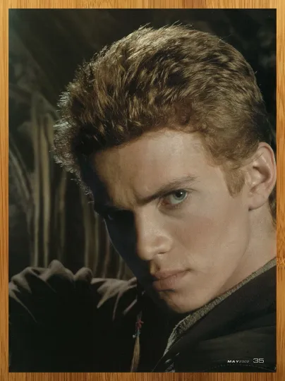 2002 Star Wars Anakin Skywalker Print Ad/Poster Hayden Christensen Promo Art 00s