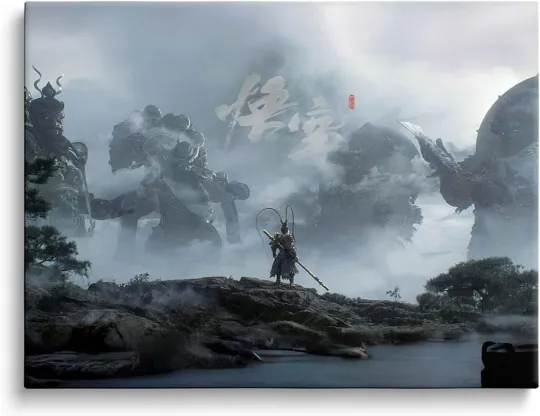 Discover Wukong Black Myth Poster Print - No Frame