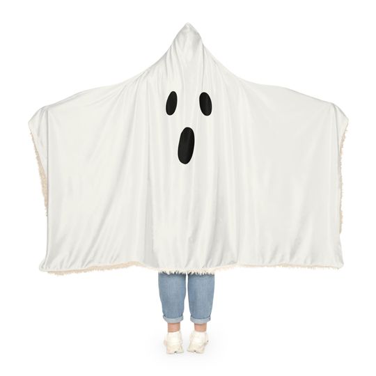 Ghost face Halloween Snuggle Blanket