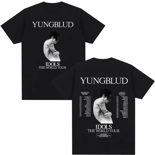 Yungblud IDOLS World Tour 2025 Double Sided T-Shirt