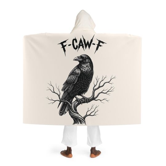 F-CAW-F Sherpa hooded blanket