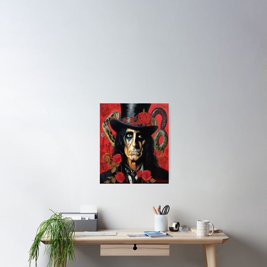 Alice Cooper Poster – Stylish Band Print
