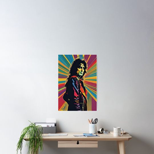Alice Cooper Poster – Classic Rock Wall Print