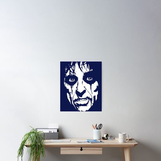 Alice Cooper Poster – Classic Rock Wall Print