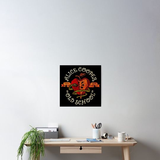 Alice Cooper Poster – Iconic Rock Band Wall Art