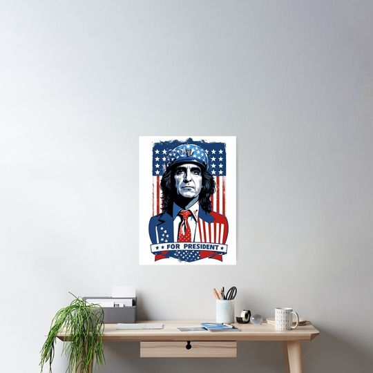 Discover Alice Cooper Poster – Retro Band Print