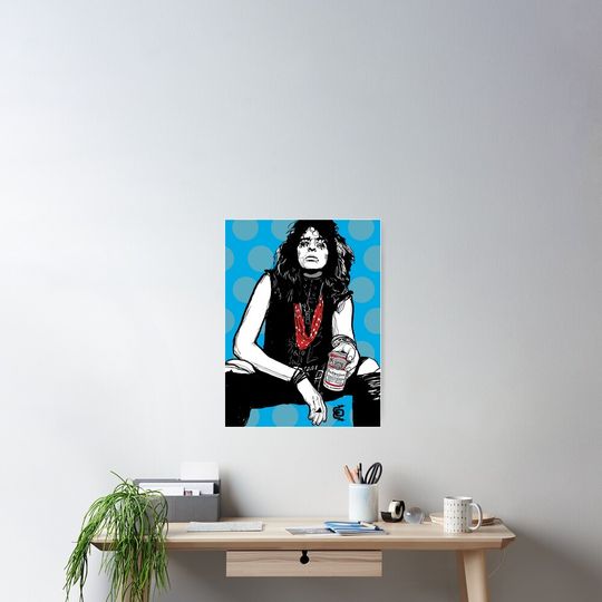 Discover Alice Cooper Poster – Legendary Rock Icon Wall Art
