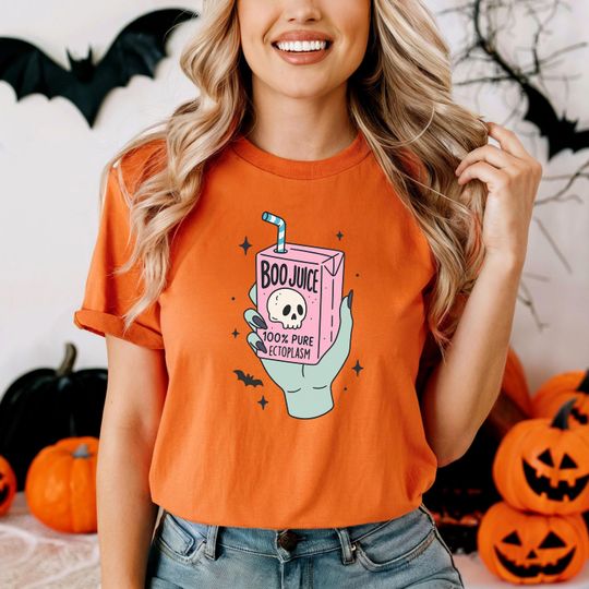 Funny Halloween Boo Juice Shirt, Creepy Pure Ectoplasm T-Shirt