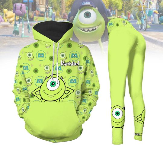 Discover Mike Monsters University Hoodie Leggings, Shalib Celia Rhodes, Disney Monsters Shirt