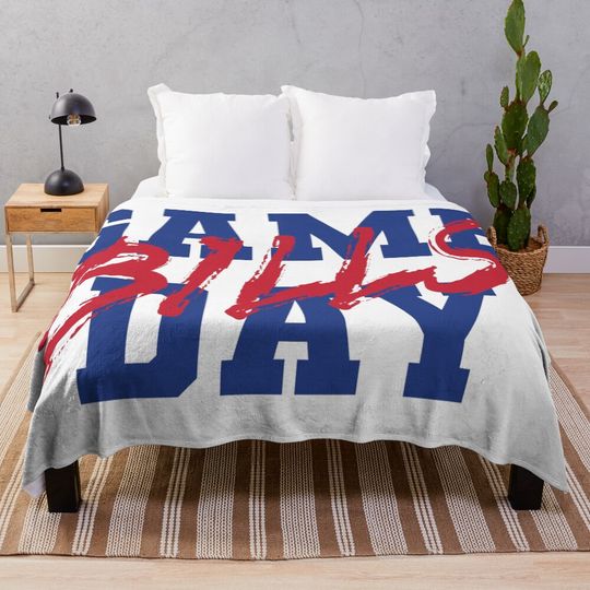 Buffalo Bills Game Day Throw Blanket
