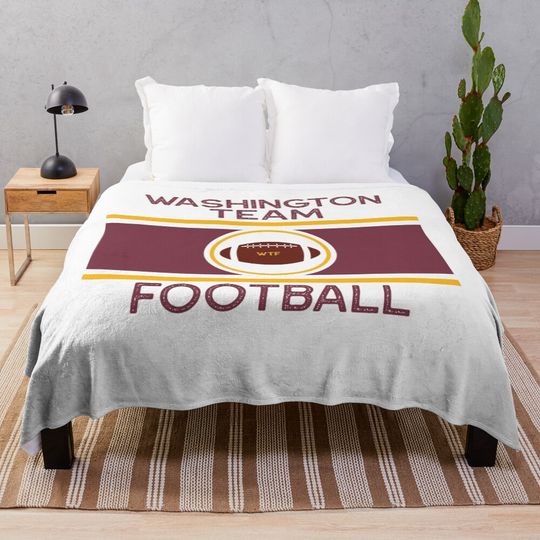 Discover Washington Football Team Throw Blanket