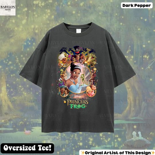 Oversized Disney Princess and the Frog Tiana's Palace T-Shirt