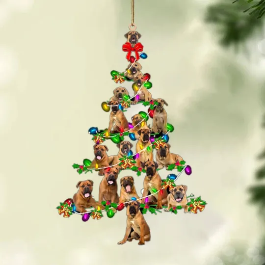 Discover Boerboel Dog Christmas Tree Ornament, Dog Hanging Ornament Gift