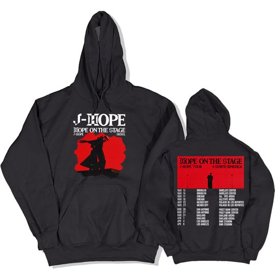 Discover Korean Dancer J-Hope New Hoodies Hope on The Stage Tour 2025 Sweatshirt Unisex Casual Clothes Hip Hop Fashion Aesthetic Pullover