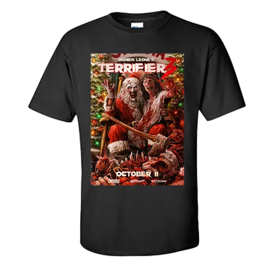 Discover Art the Clown t shirt Santa Art Terrifier Shirt S-XXXL