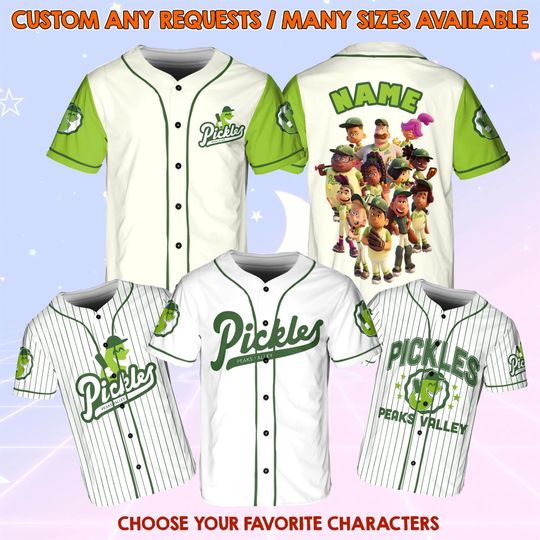 Disney Win Lose Pickle Baseball Jersey Pickle Game Day Shirt Pickle Softball Team Shirt