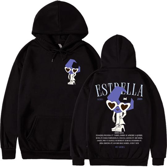 Rapper MORA Tour 2025 Album Merch Hoody Men Women Y2K Vintage Oversized Sweatshirts Fashion Harajuku Pullover Hoodies Streetwear
