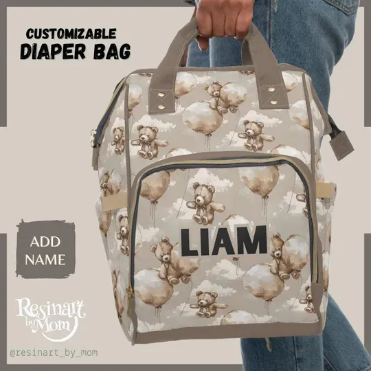Teddy Bear Diaper Bag