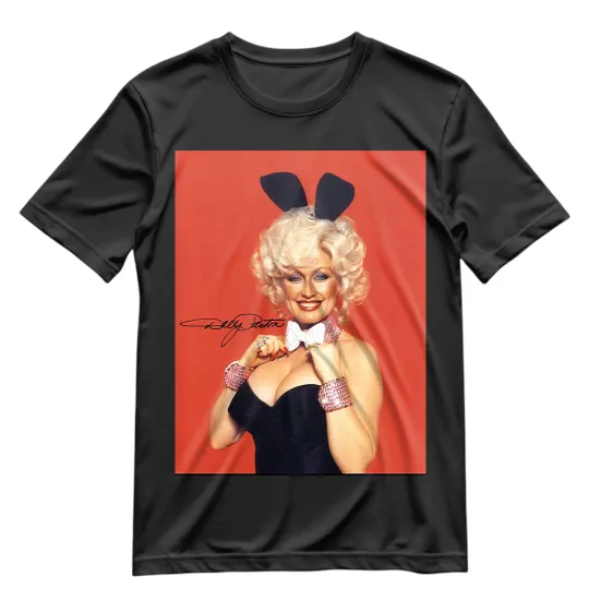 Discover Dolly Parton Signed Reprint T-Shirt Vintage