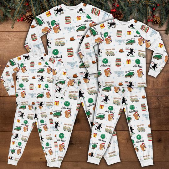 Discover Griswold Family Pajamas Set, Christmas Parent-Child Reunion Sleepwear, Xmas Eve Matching Outfit