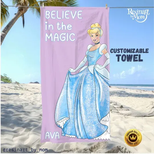 Cinde Beach Towel, Beach Towel Gift, Summer Towel