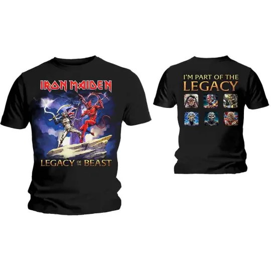 Discover Iron Maiden Legacy Beast Fight 3D T-Shirt Mens Unisex