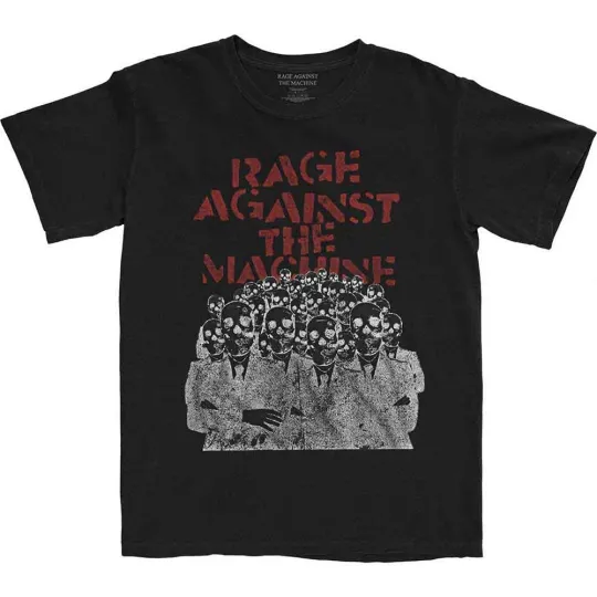 Discover Rage Against Crowd Masks Men's Unisex T-Shirt