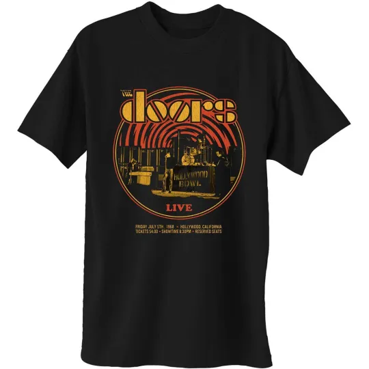 The Doors Jim Morrison Vintage Band T-Shirt for Men