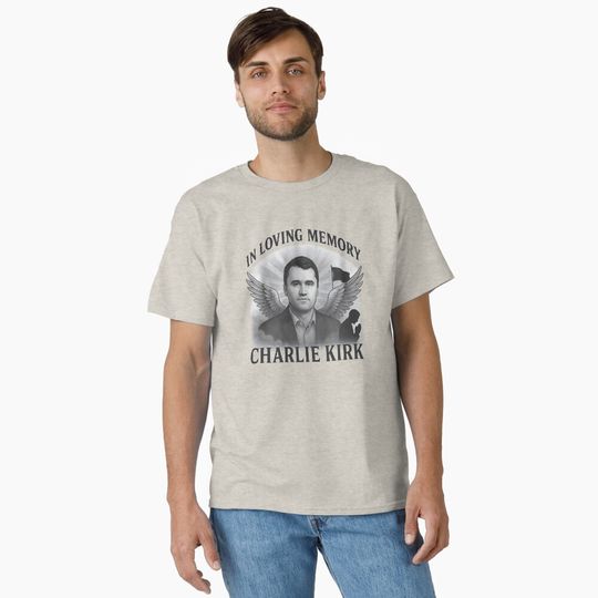 Discover Official In Loving Memory of Charlie Kirk Merch Classic T-Shirt