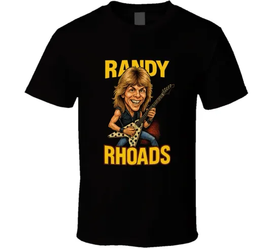 Randy Rhoads Guitar T Shirt