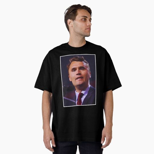 Discover Charlie Kirk Oversized T-Shirt