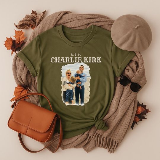 RIP Charlie Kirk T-Shirt, Rest in Peace Mr Kirk Memorial Shirt, Lord Jesus With Charlie