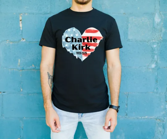 Discover Charlie Kirk Shirt, 1993-2025 Love America