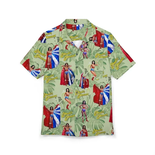 Discover Wonder Woman Unisex Hawaiian Shirt