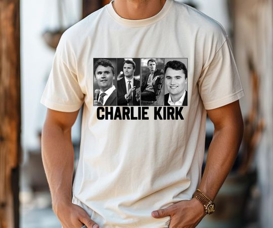 Discover Charlie Kirk Shirt, Rest in peace Charlie, Hero Charlie Kirk shirt, Charlie Kirk tee, Support Trump Shirt, Charlie Kirk Tee, American Hero
