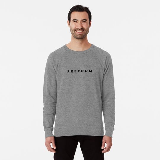 Discover Charlie Kirk  - Justice for Charlie Kirk, charlie kirk freedom Lightweight Sweatshirt