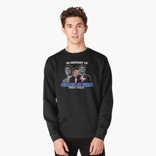 Discover In Memory of Charlie Kirk Pullover Sweatshirt