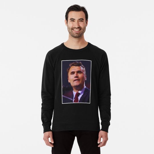 Discover Charlie Kirk Lightweight Sweatshirt