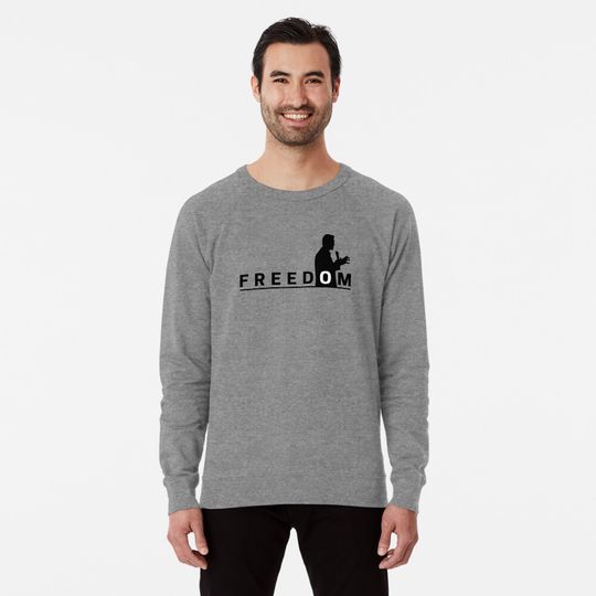Discover FREEDOM CHARLIE KIRK Lightweight Sweatshirt
