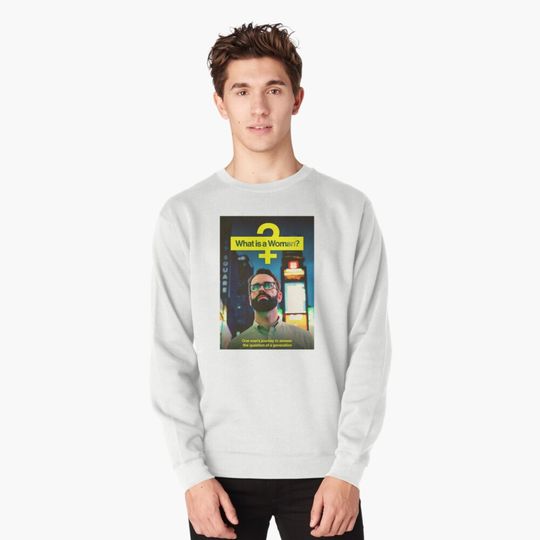 Discover What is a woman  Pullover Sweatshirt