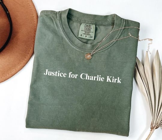 Discover Justice for Charlie Kirk Shirt, Prayers Up for Charlie, Justice Shirt, Human Rights Tee, Activist Shirt, Political Top
