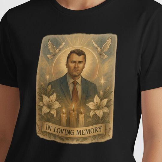 Charlie Kirk In Loving Memory T-Shirt, Justice for Charlie Kirk Tee, Memorial Graphic Top Unisex Gift