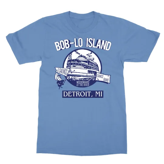 Detroit Michigan Boblo Island Vintage Men's T-Shirt