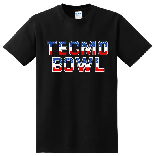Tecmo Bowl Logo Bo Jackson T-Shirt Youth & Adult