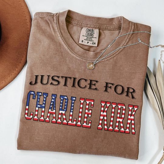 Discover Justice for Charlie Kirk Shirt, Prayers Up for Charlie, Human Rights Shirt, Activist Shirt, Justice Shirt, Political Shirt
