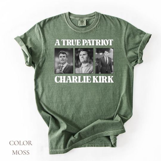 Discover A True Patriot Charlie Kirk Shirt, Pray for Charlie Kirk Shirt, Charlie Kirk Assassination Shirt, Make America Great Again