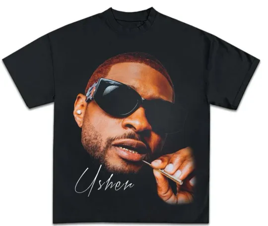 Usher T-Shirt, Retro Usher Graphic Tee, Vintage 90s Usher Shirt