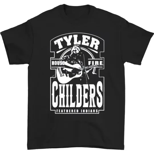 Tyler Childers House Fire Black T-Shirt