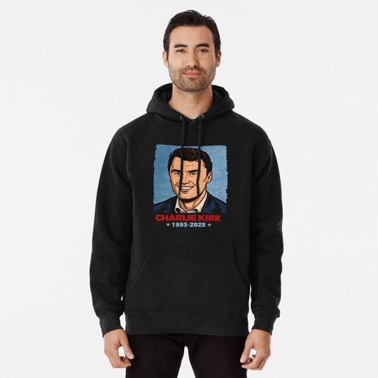 CHARLIE KIRK Pullover Hoodie