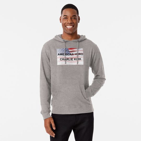 Discover CHARLIE KIRK Lightweight Hoodie